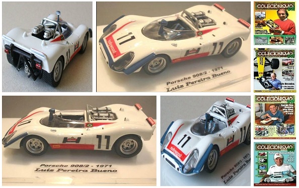 VOLAREBRASIL 1/43 PORSCHE 908/2 HOLLYWOOD - LUIZ PEREIRA BUENO